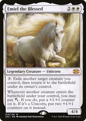 Emiel the Blessed card from Double Masters 2022