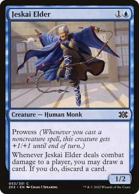 Jeskai Elder card from Double Masters 2022