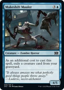 Makeshift Mauler card from Double Masters 2022
