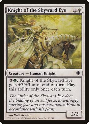 Knight of the Skyward Eye card from Shards of Alara