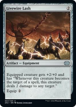 Livewire Lash card from Double Masters 2022