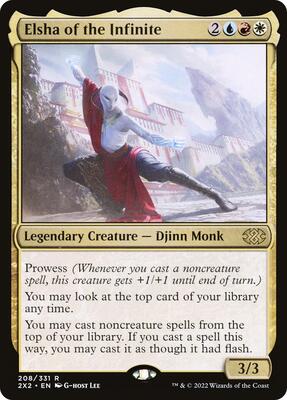 Elsha of the Infinite card from Double Masters 2022
