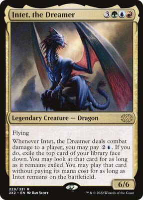 Intet, the Dreamer card from Double Masters 2022