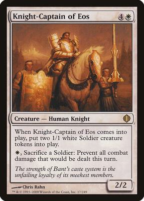 Knight-Captain of Eos card from Shards of Alara