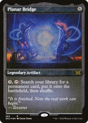 Planar Bridge (Foil Etched) card from Double Masters 2022
