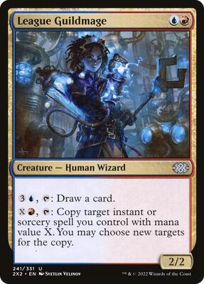 League Guildmage card from Double Masters 2022
