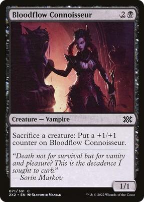 Bloodflow Connoisseur card from Double Masters 2022