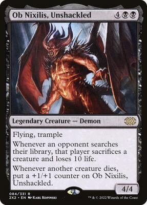 Ob Nixilis, Unshackled card from Double Masters 2022