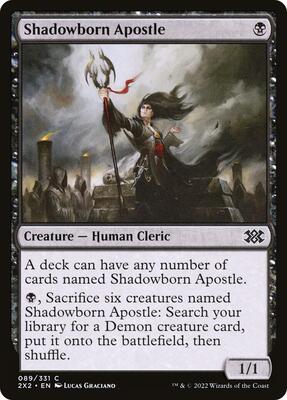 Shadowborn Apostle card from Double Masters 2022