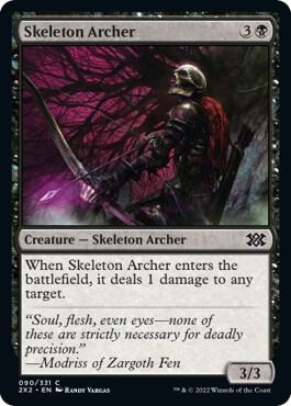 Skeleton Archer card from Double Masters 2022