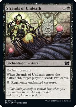 Strands of Undeath card from Double Masters 2022
