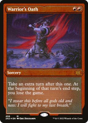 Warrior's Oath (Foil Etched) card from Double Masters 2022