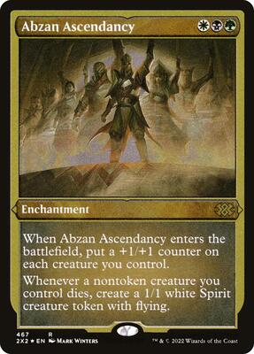 Abzan Ascendancy (Foil Etched) card from Double Masters 2022