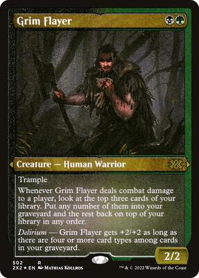 Grim Flayer (Foil Etched) card from Double Masters 2022