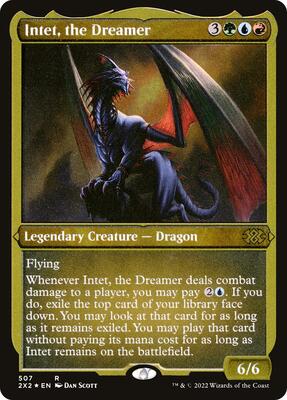 Intet, the Dreamer (Foil Etched) card from Double Masters 2022