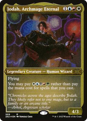 Jodah, Archmage Eternal (Foil Etched) card from Double Masters 2022