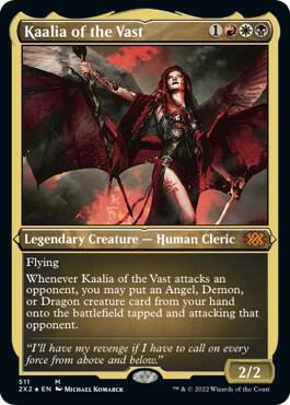 Kaalia of the Vast (Foil Etched) card from Double Masters 2022