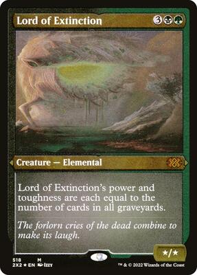 Lord of Extinction (Foil Etched) card from Double Masters 2022