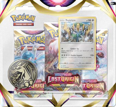 Lost Origin 3 Pack Blister [Regigigas] card from SWSH11: Lost Origin