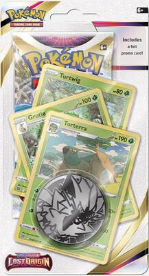 Lost Origin Premium Checklane Blister [Torterra] card from SWSH11: Lost Origin