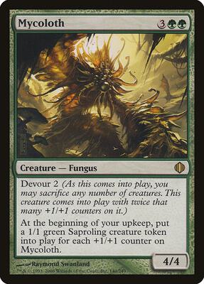 Mycoloth card from Shards of Alara