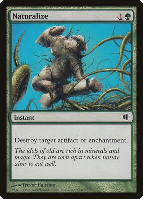 Naturalize card from Shards of Alara