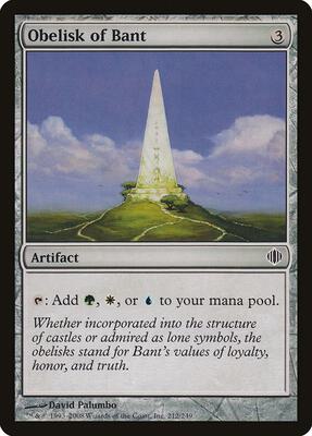 Obelisk of Bant card from Shards of Alara