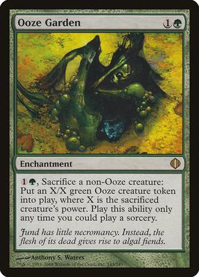 Ooze Garden card from Shards of Alara