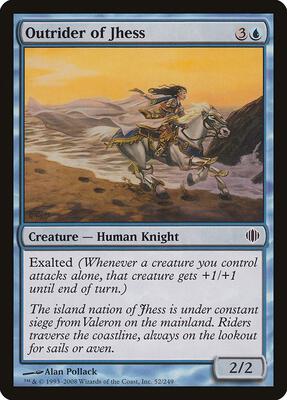 Outrider of Jhess card from Shards of Alara
