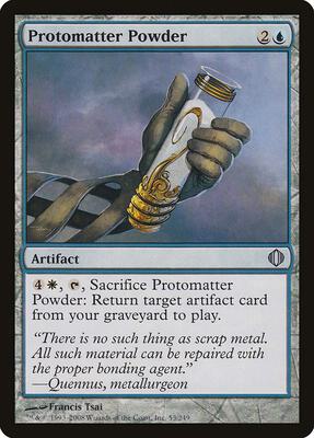 Protomatter Powder card from Shards of Alara