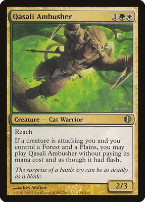Qasali Ambusher card from Shards of Alara
