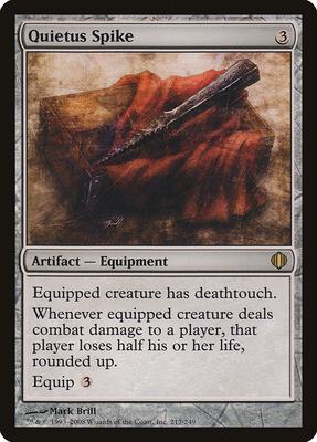 Quietus Spike card from Shards of Alara