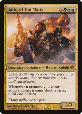 Rafiq of the Many card from Shards of Alara