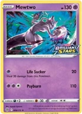 Mewtwo - 056/172 (Brilliant Stars Stamped) card from Miscellaneous Cards & Products