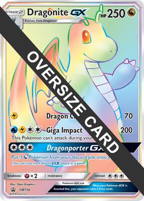 Dragonite GX - SM156 card from Jumbo Cards
