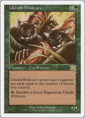 Uktabi Wildcats card from Classic Sixth Edition