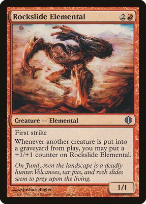 Rockslide Elemental card from Shards of Alara