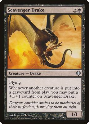 Scavenger Drake card from Shards of Alara