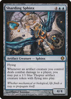 Sharding Sphinx card from Shards of Alara