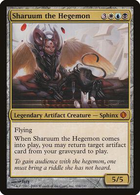 Sharuum the Hegemon card from Shards of Alara