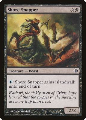 Shore Snapper card from Shards of Alara