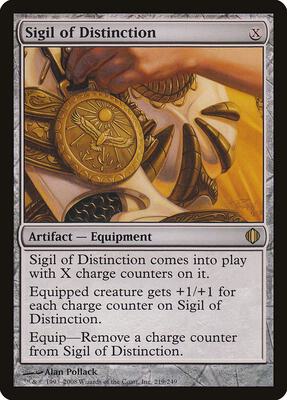 Sigil of Distinction card from Shards of Alara