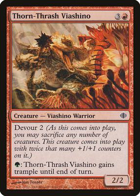 Thorn-Thrash Viashino card from Shards of Alara