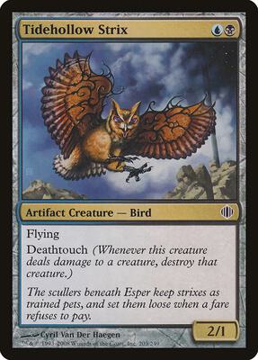 Tidehollow Strix card from Shards of Alara