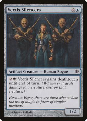 Vectis Silencers card from Shards of Alara