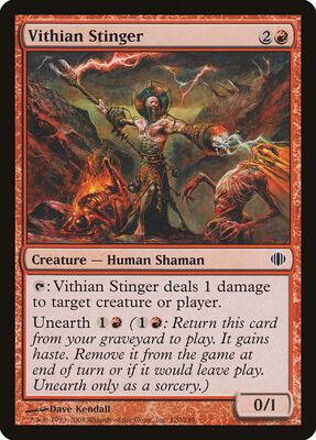 Vithian Stinger card from Shards of Alara