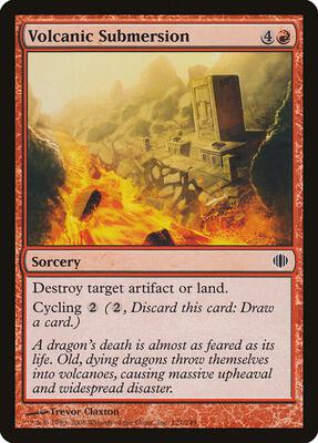Volcanic Submersion card from Shards of Alara