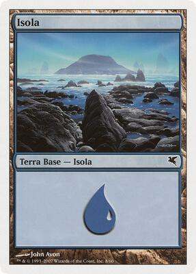 Island (Italian) - "Isola" card from Magic Encyclopedia 2005 (Salvat/Hachette)