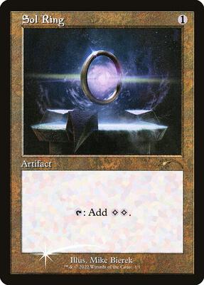 Sol Ring (Retro Frame) card from WPN & Gateway Promos