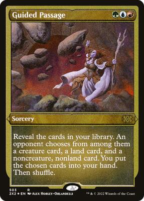 Guided Passage (Foil Etched) card from Double Masters 2022
